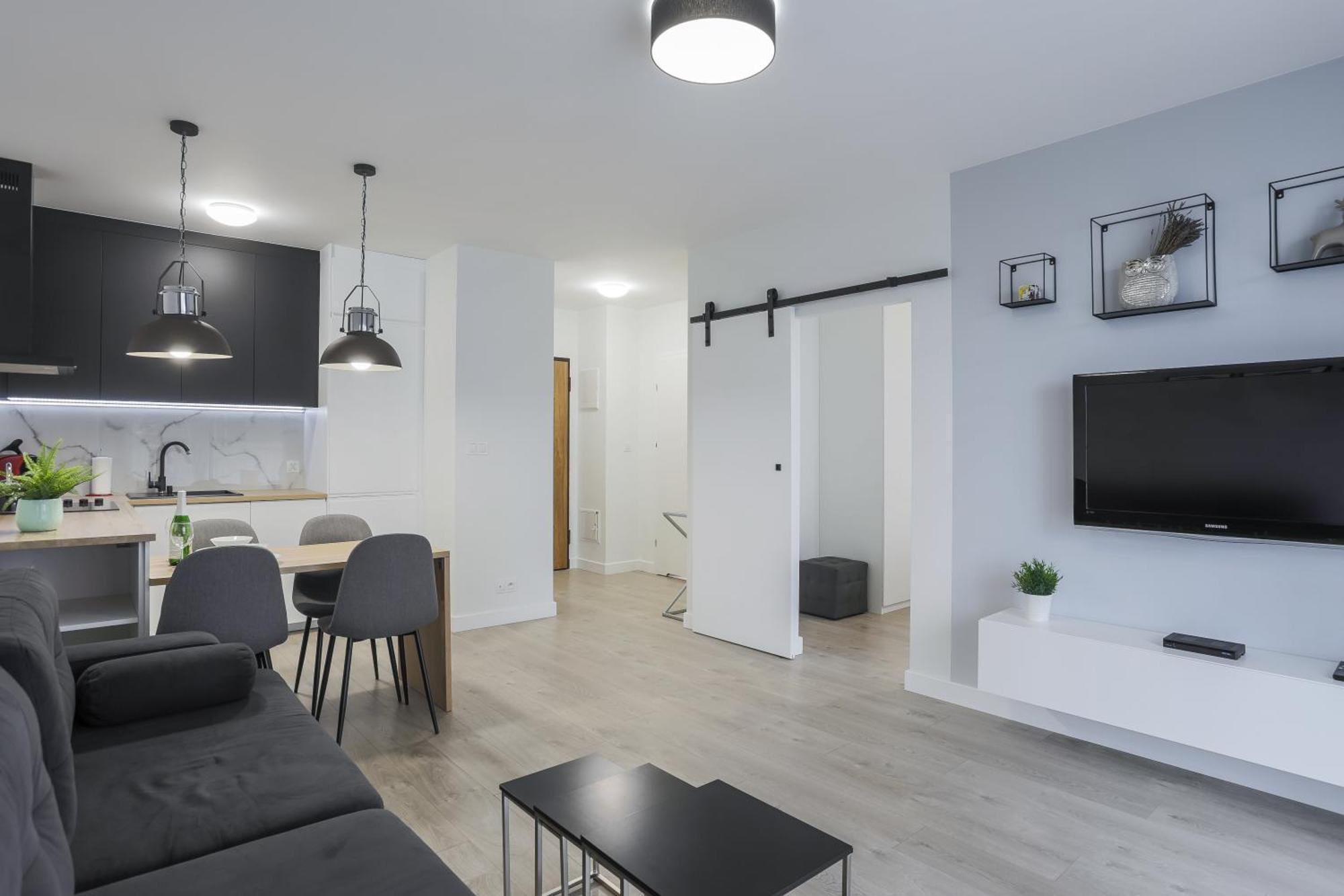 Apartament Gdańsk blisko Starego Miasta z widokiem na Marine Zewnętrze zdjęcie