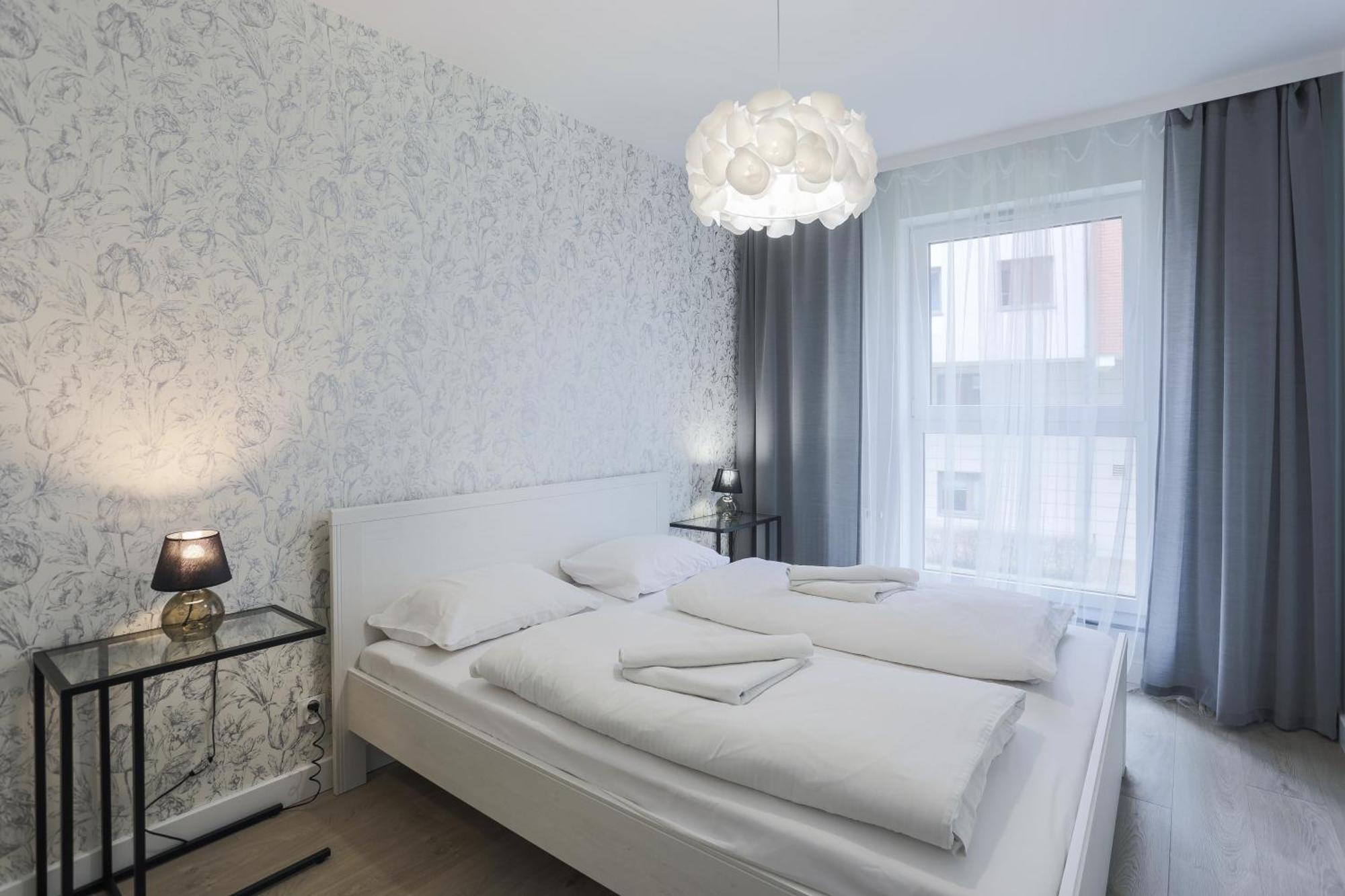 Apartament Gdańsk blisko Starego Miasta z widokiem na Marine Zewnętrze zdjęcie